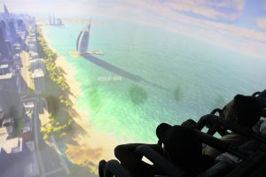 Sun City Flying Theater seats